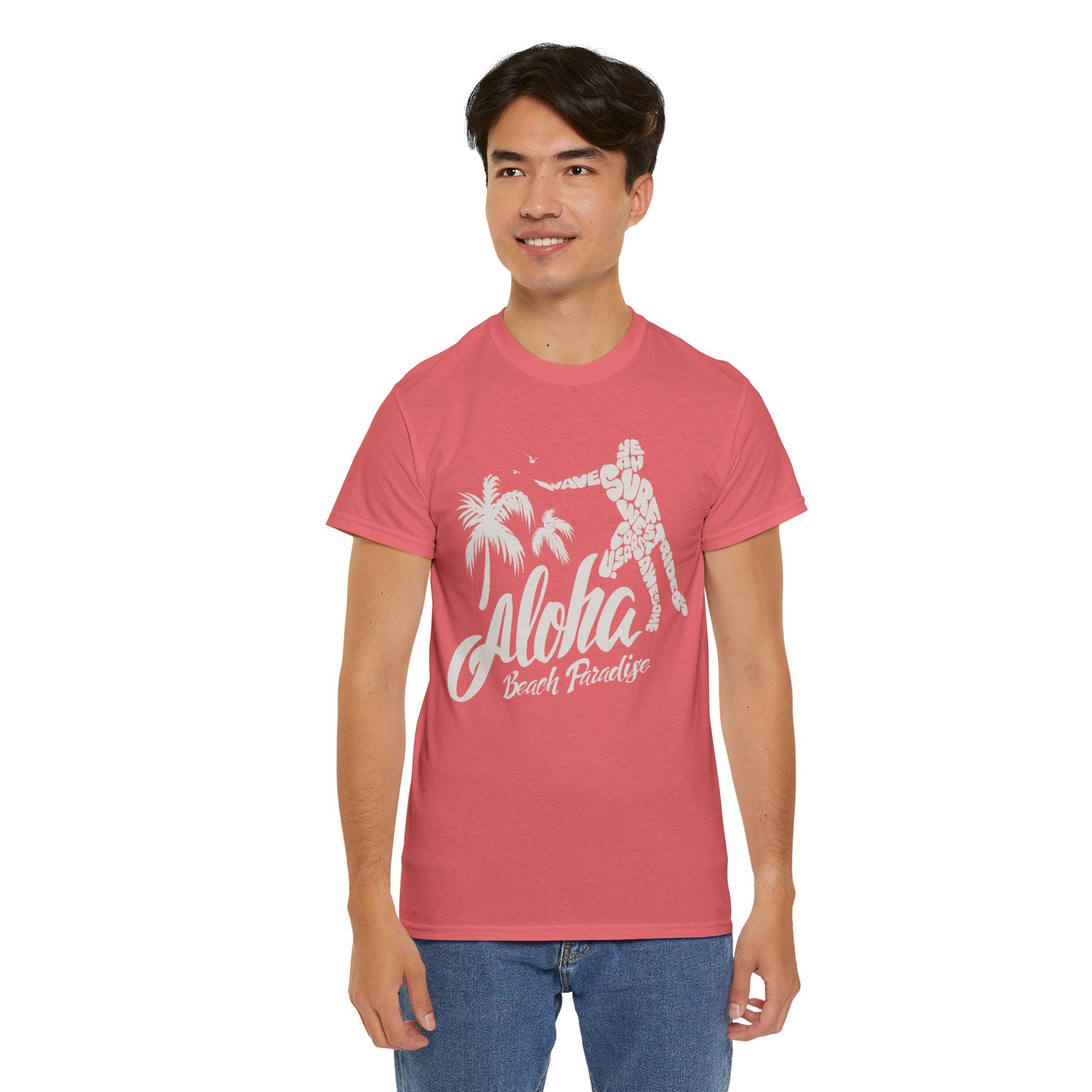 Aloha Paradise Unisex Heavy Cotton Tee