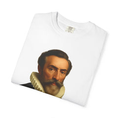 Kepler Coffee Quote T-Shirt — Astronomy Nerd Vintage Portrait Tee