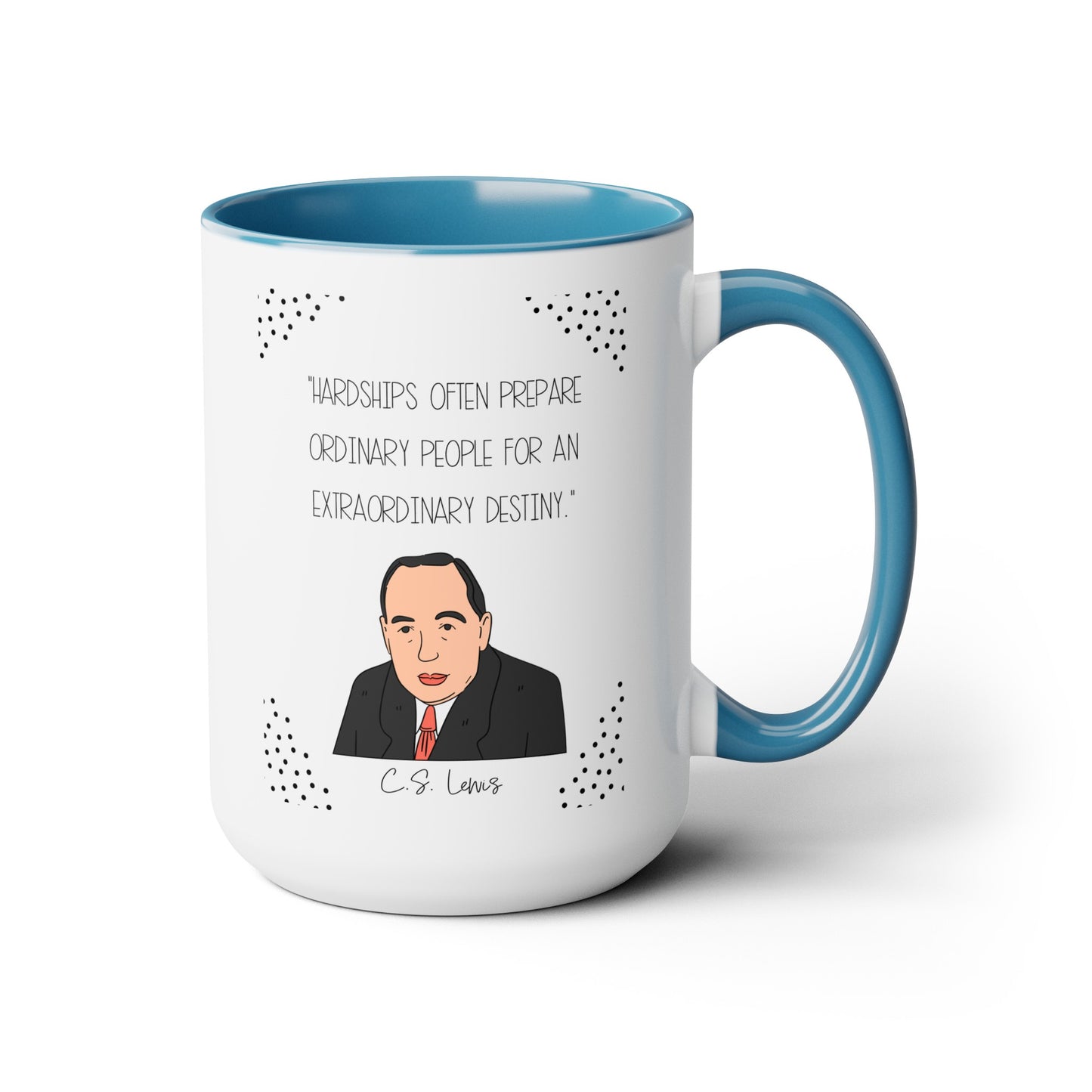 CS Lewis Quote Mug,Famous Author Mug,inspirational mug,gift for him,gift for her,history buff gift,teacher mug idea,famous quote mug