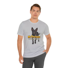 My Therapist Has A Wet Nose Personalized with your dog(s) image T-Shirt