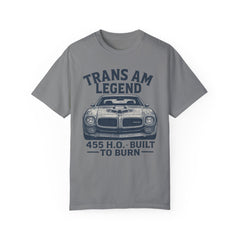 Retro Pontiac 1971 Trans Am High Output -455 Unisex Comfort Colors Garment Dyed T-Shirt