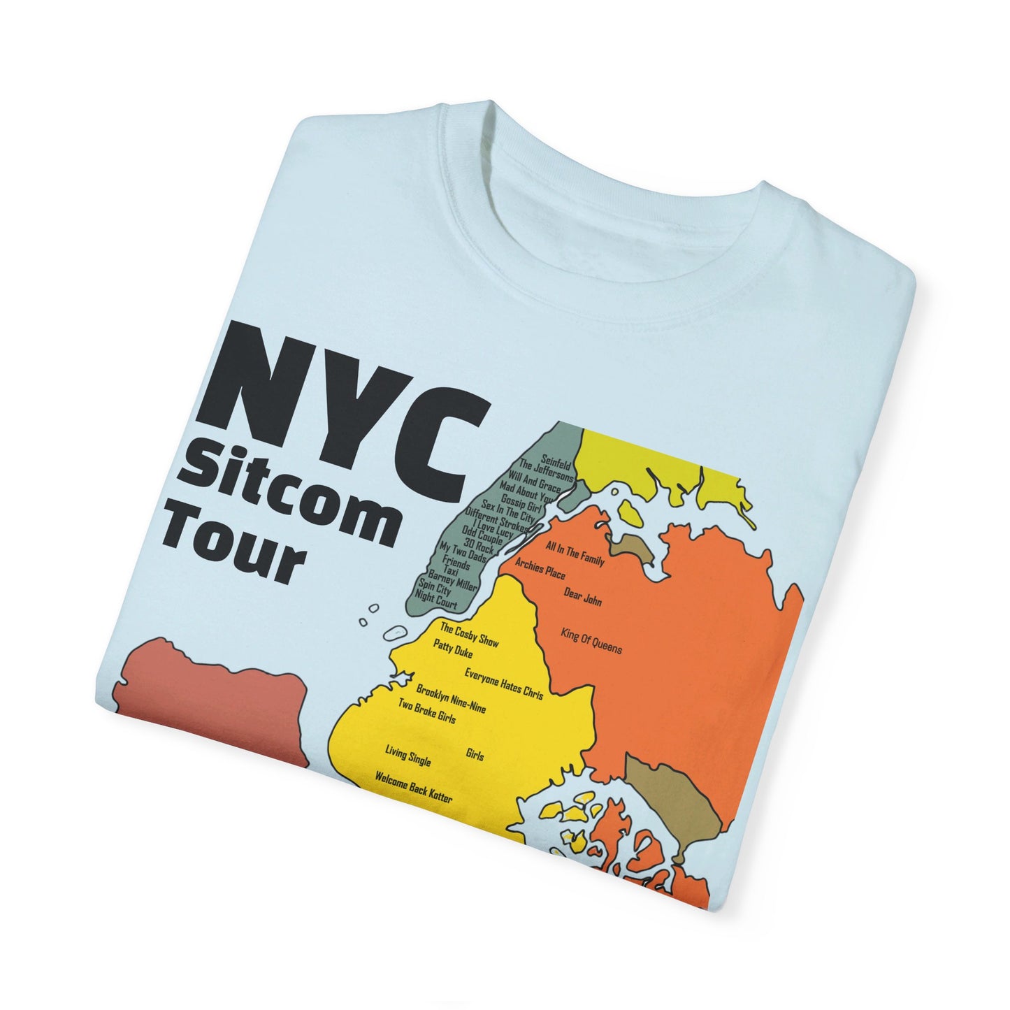 NYC Sitcoms, Comfort Colors - Unisex T-shirt