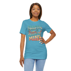 Coastal State of Mind Tee — Retro Beach Graphic T-Shirt