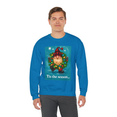 Festive Gnome Sweatshirt - 'Tis the Season Crewneck