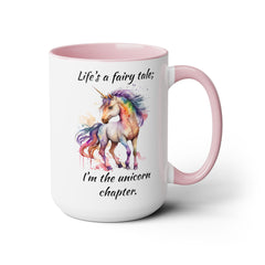Unicorn coffee 15oz ceraminc mug,
