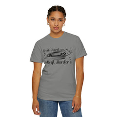 Sports Car Drift Unisex T-Shirt - Work Hard, Drift Harder