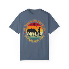 Retro Sand In My Boots Cowboy Rodeo - Graphic Comfort Colors Tee Shirt