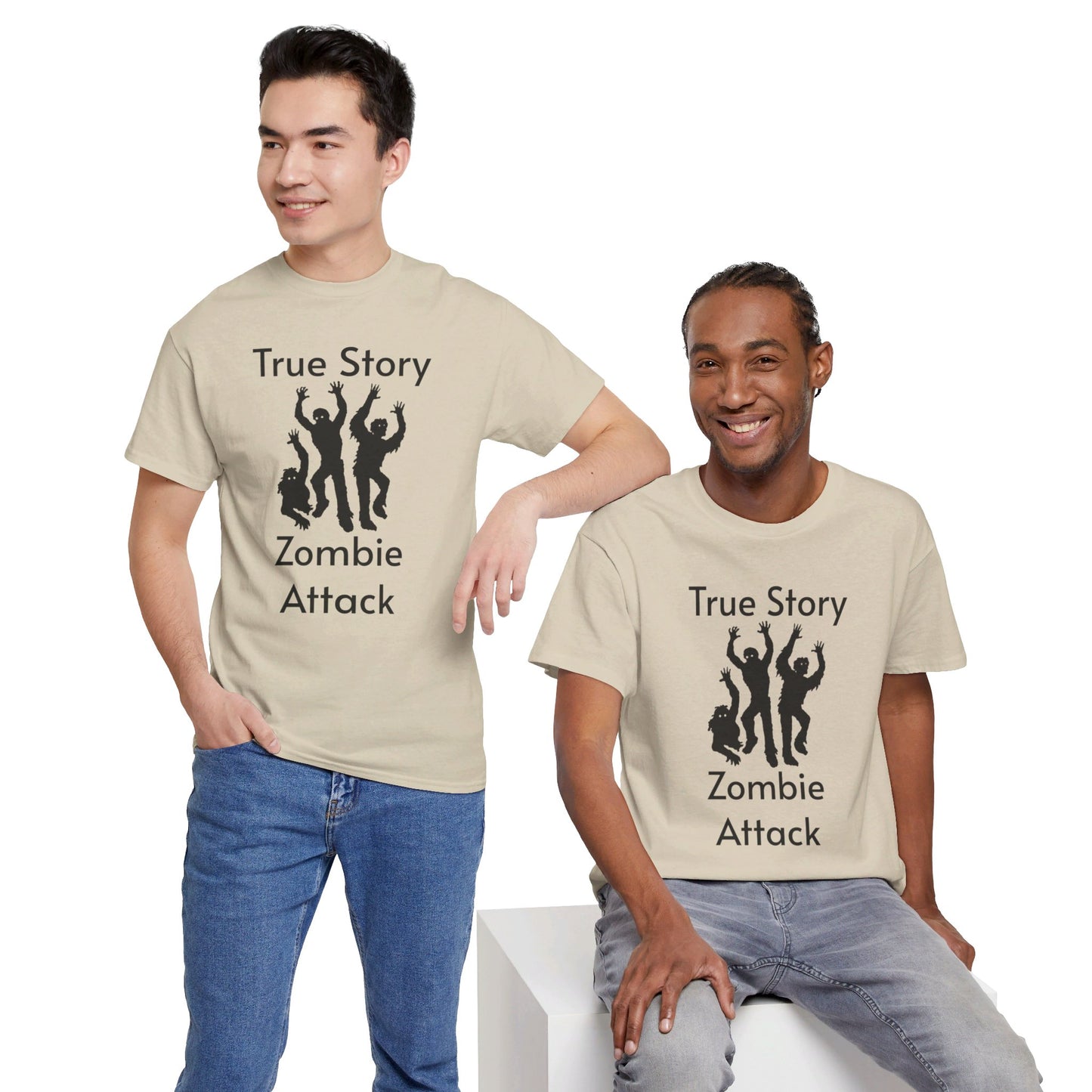 True Story Zombie Attack! - Unisex T Shirt