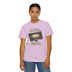 Be Kind Rewind Cassette T-Shirt — Retro 80s Vintage Tape Tee