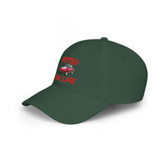 Vetted For Life Hat — Vintage Red Car Baseball Cap