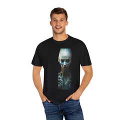 Exo Skeleton Alien - BookMark Unisex Garment-Dyed T-shirt
