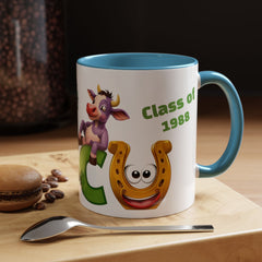 Russell Sage College Mascot Characters 11oz or 15 oz Ceramic Mug - Personalize your mug with your grad year by entering it in the notes field before you complete your purchase