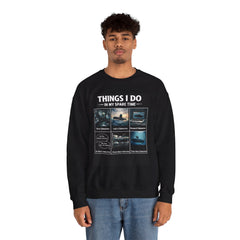 Submarine Lovers Sweatshirt — "Things I Do In My Spare Time"