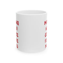 If Mahjong Were A Science I Would Have My PHD, Ceramic Mug, (11oz, 15oz)