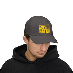 Amputee Nation Classic Dad Cap, Casual Hat for Support, Gift for Amputees, Awareness Cap, Adjustable Dad Hat