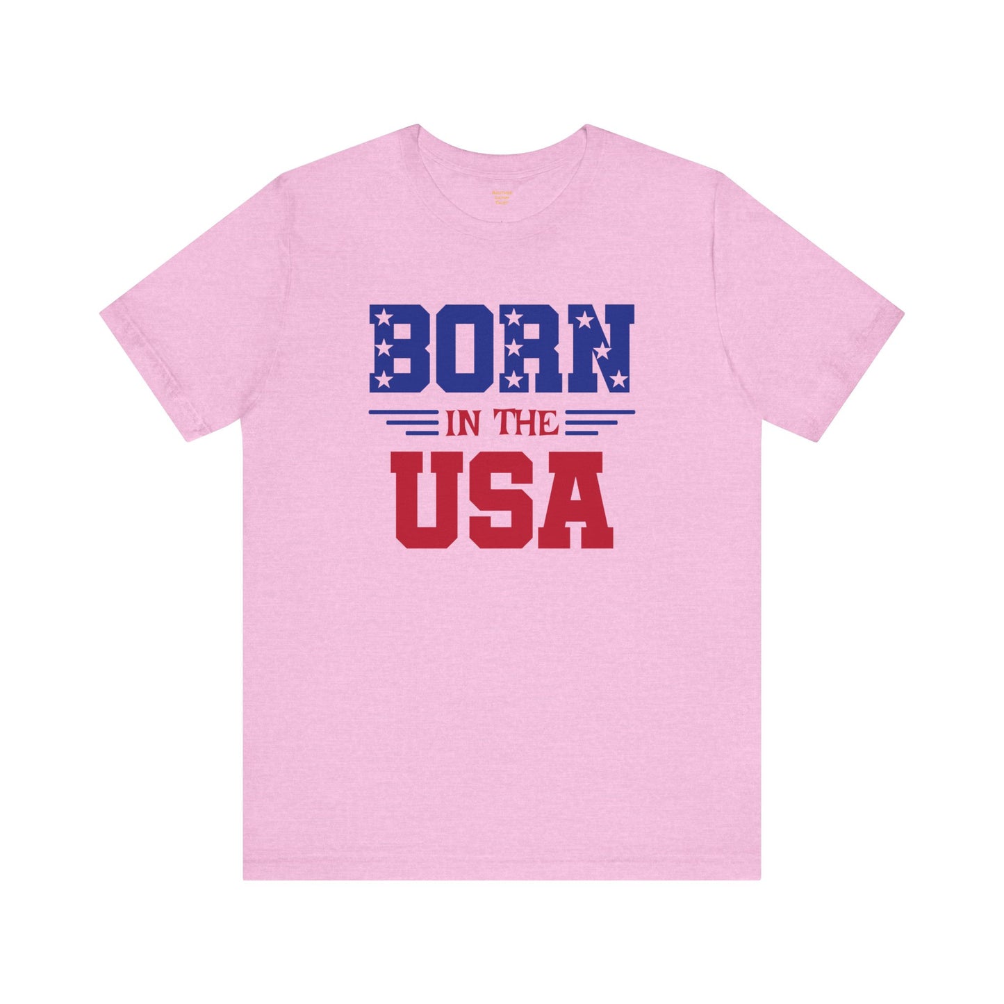 Born In The USA, Unisex Jersey Short Sleeve Tee