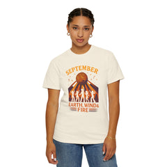 Earth, Wind & Fire Inspired Unisex T-Shirt, September Celebration Tee, Music Lover Gift, Vintage Style Top, Concert Shirt