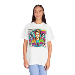 80s Music Take On Me  - Graphic Comfort Colors Garment Dyed Shirt