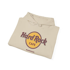Hard Rock Cafe Bangkok Vintage Logo Hoodie — Retro Pullover