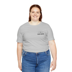 Dog Mom T-Shirt — Personalized Your Dog Image  Tee (Custom Name)