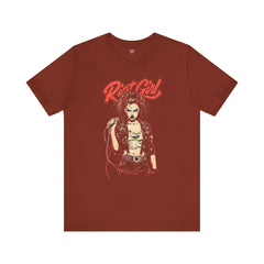 Punk Rock Riot Girl - Unisex Jersey Short Sleeve Tee