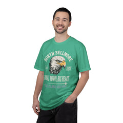 Your Home Town Personalized Eagle T‑Shirt — "Small Town, Big Heart"