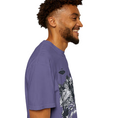 UFO Meets Cowboy Unisex Garment Shirt -Dyed  T Shirt