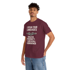 Funny United States Submarine Multilingual T-Shirt