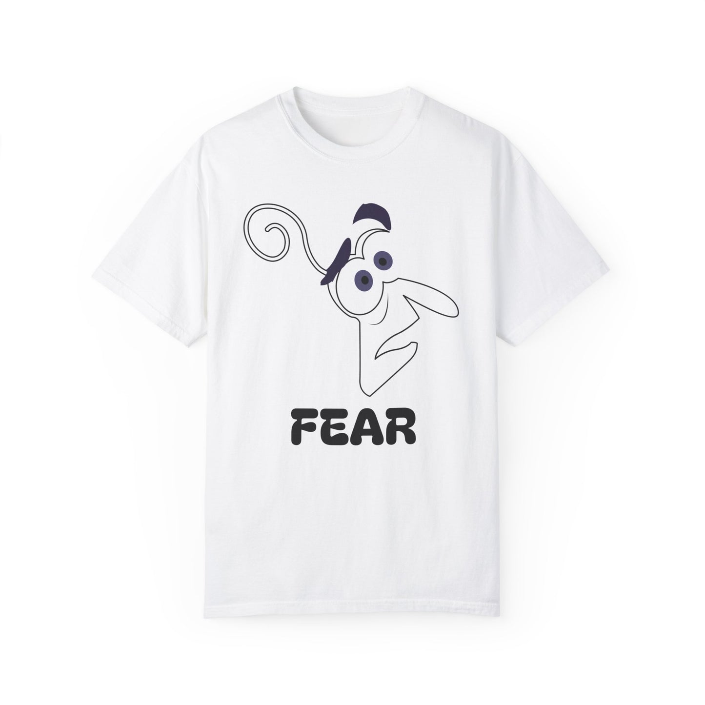 FEAR Emotion Graphic Unisex Comfort Colors Garment Dyed T Shirt