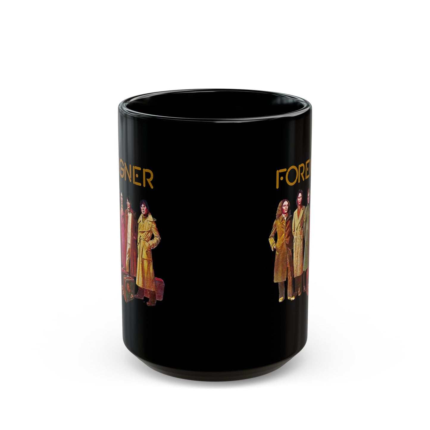 Foreigner Graphic - Black Mug (11oz, 15oz)