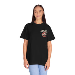 Wyoming Funny Roadtrip T-Shirt — "Three Things You Don’t Do in Wyoming" Adventure Tee
