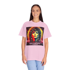 80s Music Love Is A Battlefield - Graphic Comfort Colors Garment Dyed Shirt