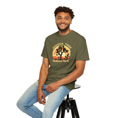Joshua Tree National Park Graphic, Comfort Colors Soft Relaxed Fit Unisex Garment-Dyed T-shirt
