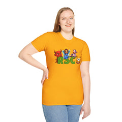 Russell Sage College Mascots Unisex T-Shirt - Personalize your shirt with your grad year by entering it in the notes field before you hit the checkout button