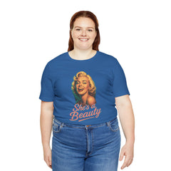 Vintage Marilyn Monroe Shes A Beauty Unisex Tee