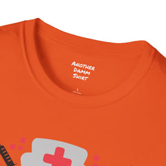 Blessed Nurse - Unisex Softstyle T-Shirt | Nurse Awareness, Medical Apparel, Gift For Her, Scrub Tee, Hospital Staff Gift, Registered Nurse