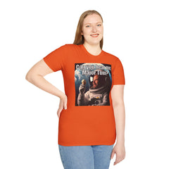 Astronaut Major Tom Eating an Ice Cream Cone, Soft Style T Shirt