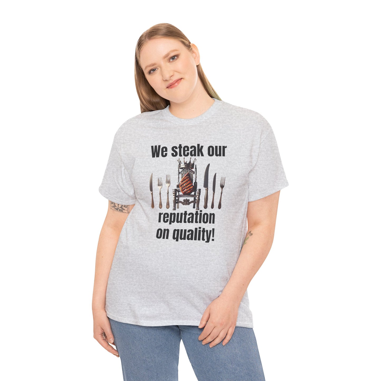 Butcher We steak our reputation on quality! - Unisex Tee