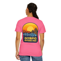 Olympic National Park Unisex T-Shirt, Vintage Graphic Tee, Nature Lover Gift, Travel Souvenir, Outdoor Adventure Apparel, Unisex Casual Wear