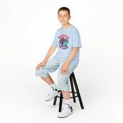 Graphic Kids Tee - Big Wheels Big Feels Elephant
