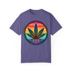 MARIJUANA LEAF TShirt, Vintage Style tee, Leaf Graphic Tee, Weed Lover, Smoke Cannabis tee, Relaxed Fit tee, Stoner Lifestyle, Retro Style