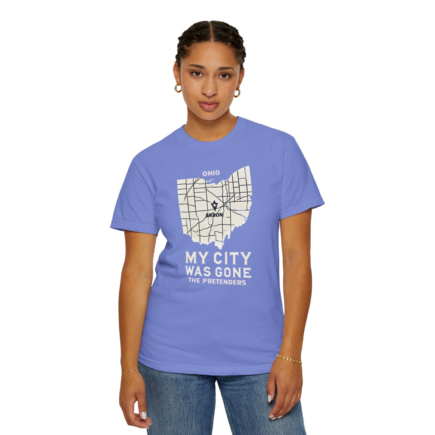 My City Was Gone The Pretenders Graphic Comfort Colors Unisex Garment Dyed T-shirt