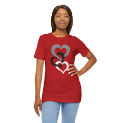 Triple Heart Design Tee