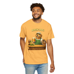 Golden Retriever Brewer Beer T-Shirt — Cute Brew-Dog Graphic Tee