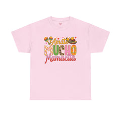 Amate Mucho Mamacita T-Shirt - Vibrant Cultural Love Unisex Heavy Cotton Tee