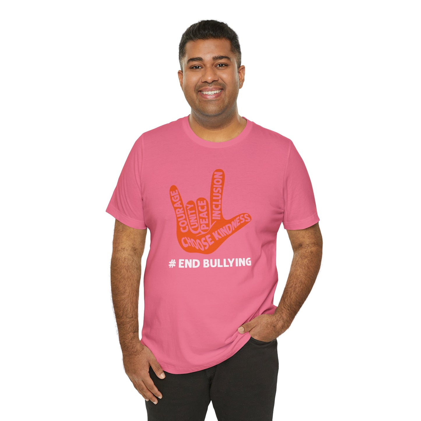 Anti Bullying, Choose Kindness  - Graphic Unisex Jersey Short Sleeve Tee