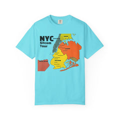 NYC Sitcoms Tour Comfort Colors T-shirt - Unisex Garment-Dyed