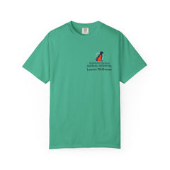 Lauren McGowan Front Logo Back Graphic Baldwin Harbor Animal Hospital "Who Let the Dogs Out?" Tee