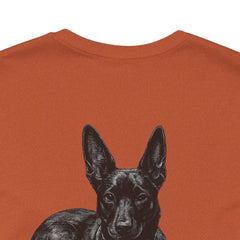 Dog Dad T-Shirt — Personalized Your Dog Image  Tee (Custom Name)