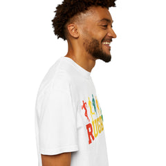 Rugby Players Rainbow Graphic T-Shirt
